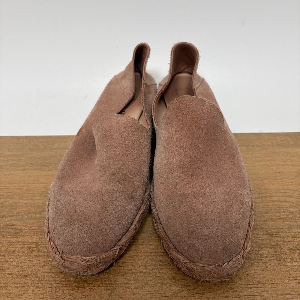 Pedro Garcia Women's Blush Pink Slip-On Espadrille Size 38